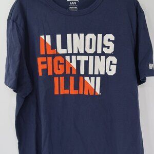 Tailgate Illinois Fighting Illini T-Shirt Size Large